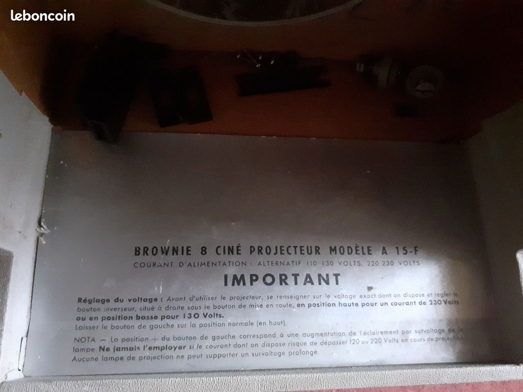 Recherche appareil de film vidéo (image 1)