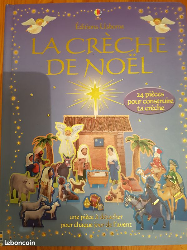 La Crèche de Noël à détacher d’un livre cartonné (image 1)