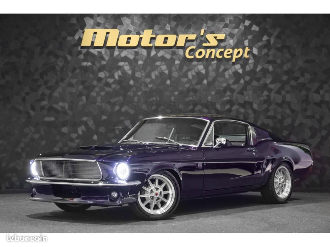 Ford Mustang FastBack 1968 5.9 V8 380 CH / Restauration complète (image 1)