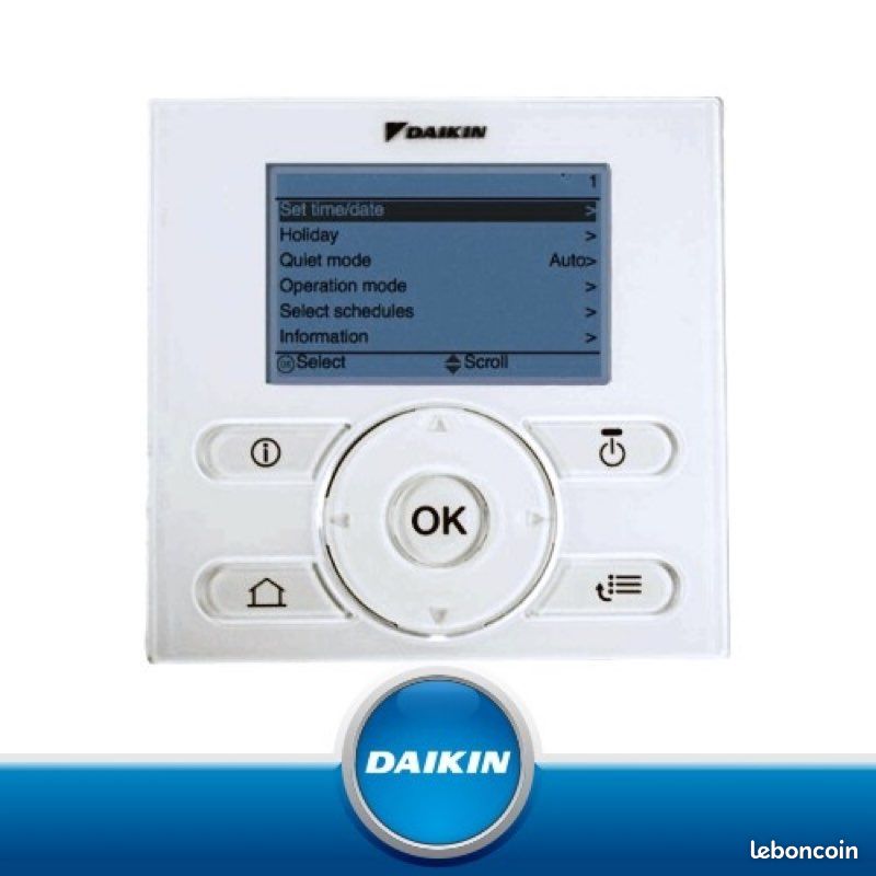 Télécommande Daikin multifonctions (image 1)