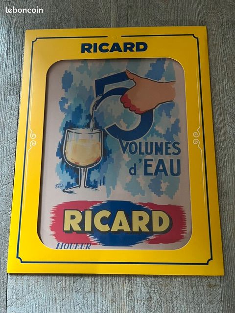 Plaque Métal Pub RICARD (image 1)