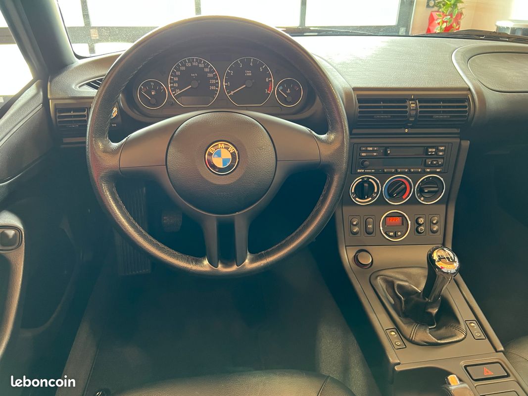 BMW Z3 2.2 6 Cylindres 170cv Phase 2 "Bleu Topaze / Cuir Classique Noir" 04/2001 SEULEMENT 65.000 km "ETAT NEUF" *LIVRAISON POSSIBLE (image 7)