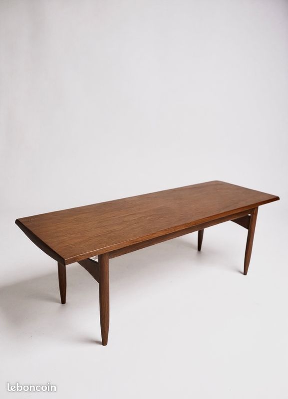 Table basse scandinave vintage des années 60/70 (image 3)