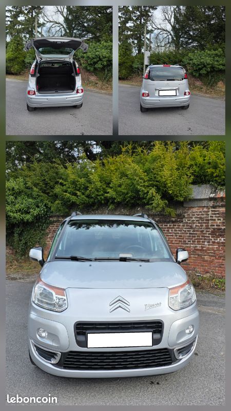 CITROEN C3 PICASSO 1.6 VTI 120 Cv SERIE EXCLUSIVE 5P. CLIM AUTO-RAD-BLU-RV (image 3)