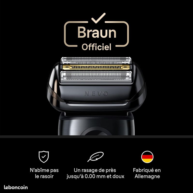 Braun Grille Rasoir Electrique Homme NEVO (image 8)