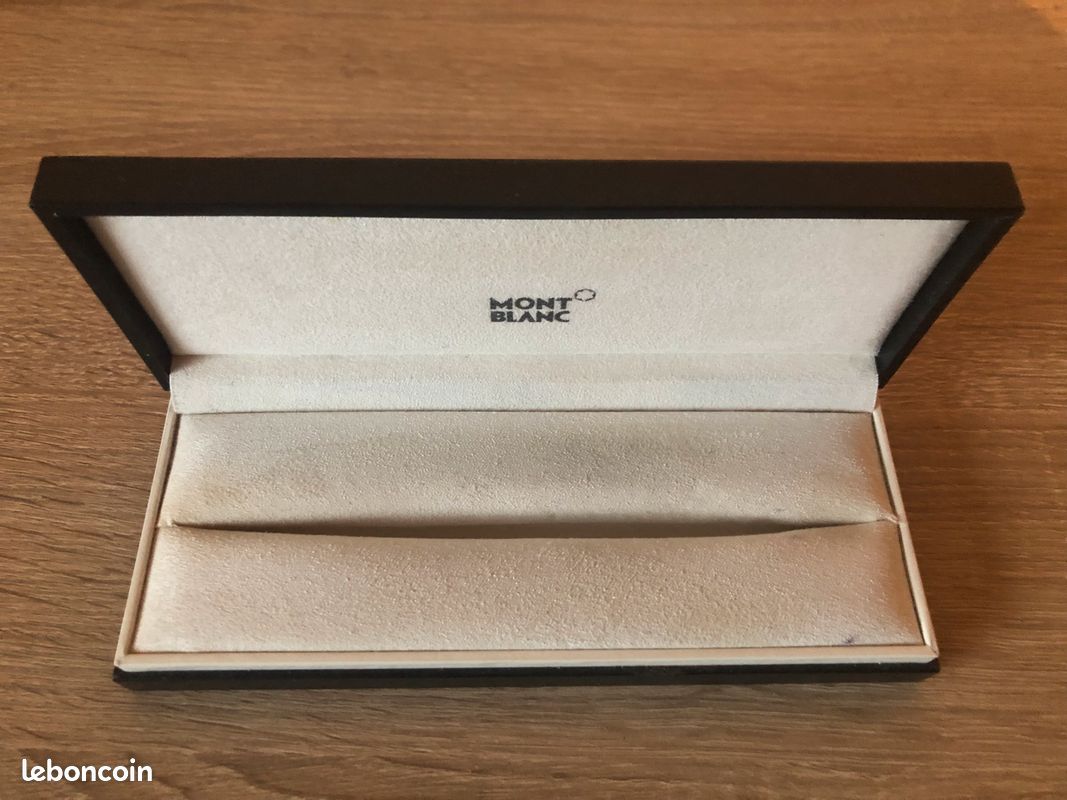 MontBlanc Stylo bille Meisterstück platiné 137,1 mm Très bon état Avec facture (image 5)