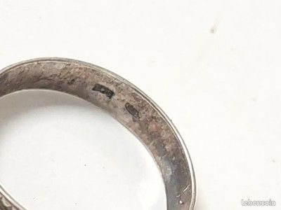 Bague Fantaisie Vintage Créateur - Taille 57 - Style Rétro Chic - Occasion