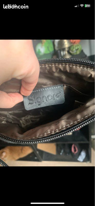 Sac signare en tapisserie motif chien (image 5)