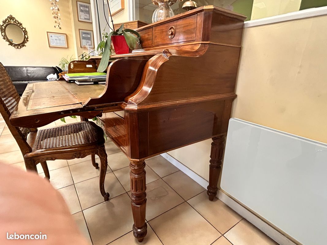 Bureau de notaire à cylindre (image 5)