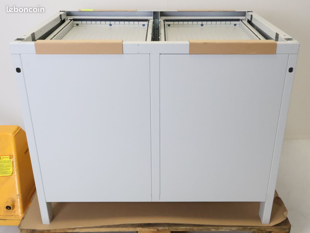 Établi d'Atelier Fixe Sans Plateau KIND Modul 100 Avec Tiroirs - A031889 - NEUF (image 4)
