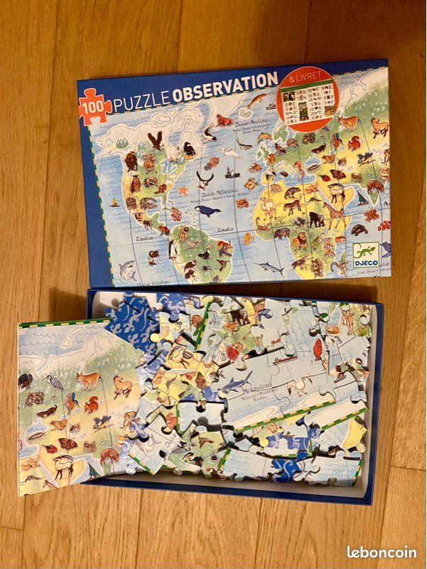 Puzzle observation « les animaux du monde » (image 2)