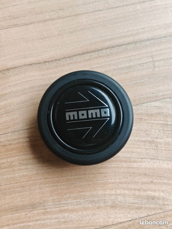 Bouton de klaxon MOMO original vintage années 90 – volant sport / Youngtimer (image 1)