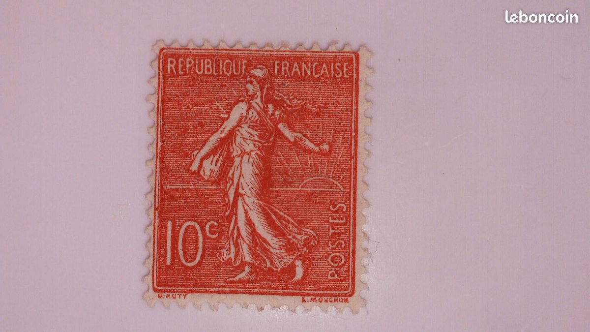France 1924 - Semeuse 10 c. vert Phéna et Minéraline - - Catawiki