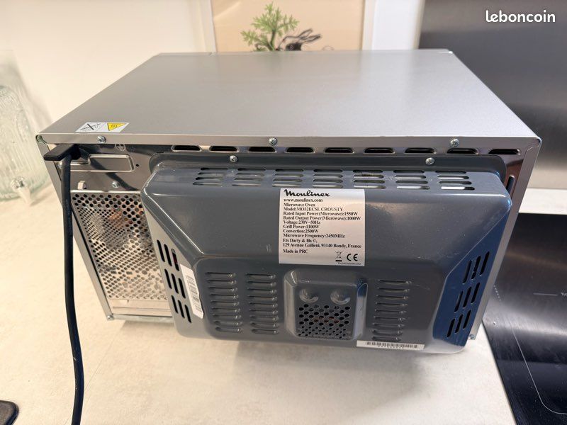 Micro-onde MOULINEX MO32ECSL CROUSTY Inox (image 7)