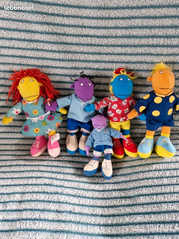 Lot de 5 peluches mascotte Fushigi no Free Ren pour collection prix d