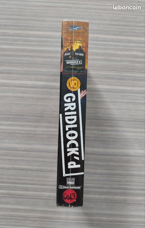VHS Locative Gridlock'd en VOSTFR (Polygram Vidéo) avec 2Pac et Tim Roth (image 2)
