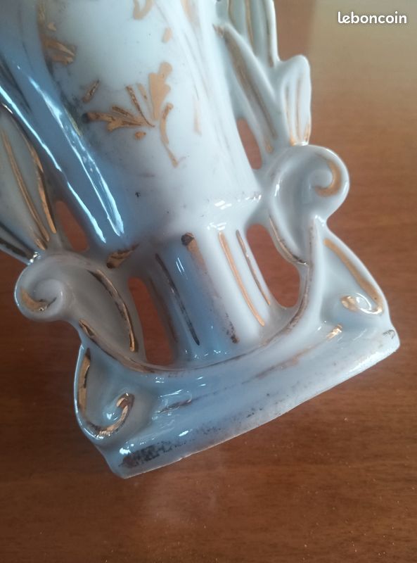 Petit vase de mariée ancien porcelaine (image 9)