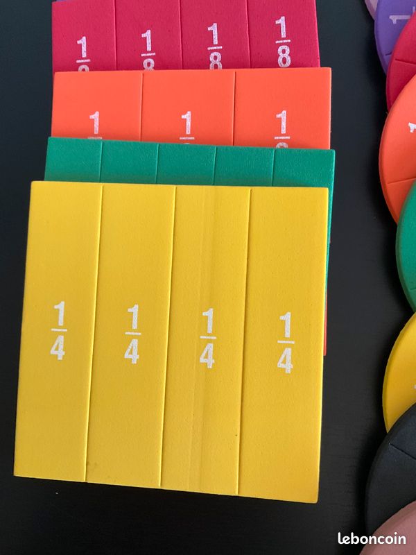 Lot de 2 set de fractions en mousse (image 3)