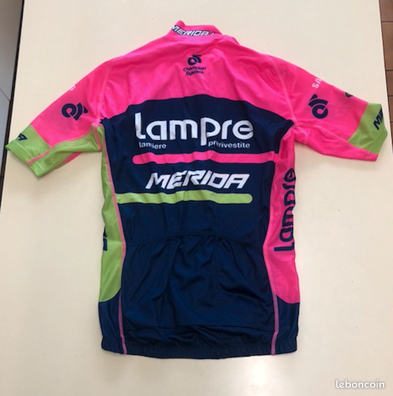 Maillot Champion System team Lampre Merida Équipements vélos