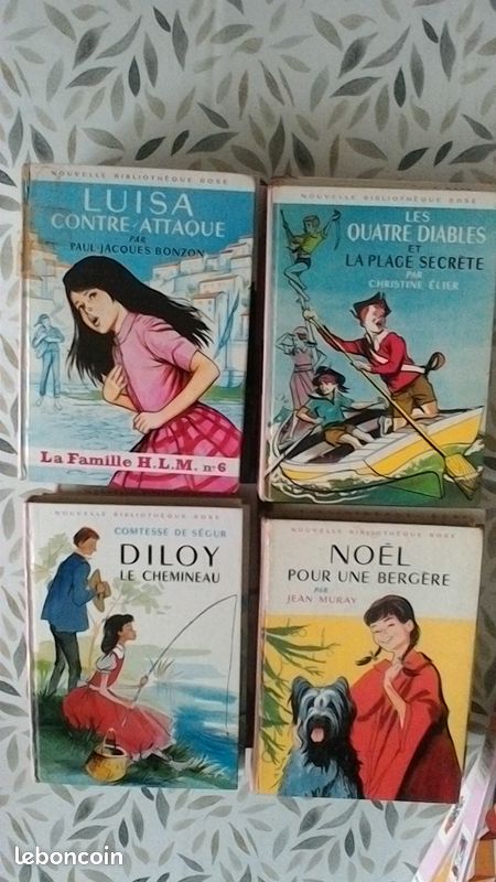 Lot 29 biblio rose verte (image 4)
