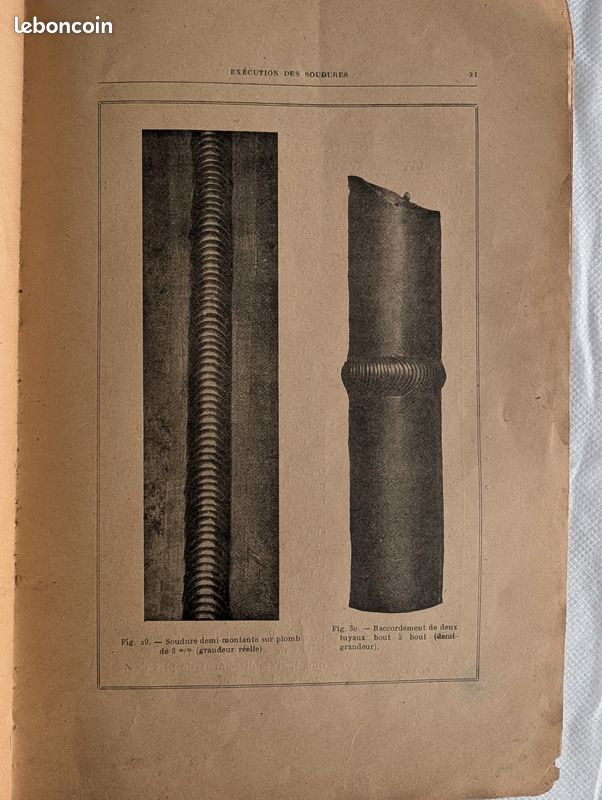 La soudure autogène oxyacétylénique du plomb (image 2)