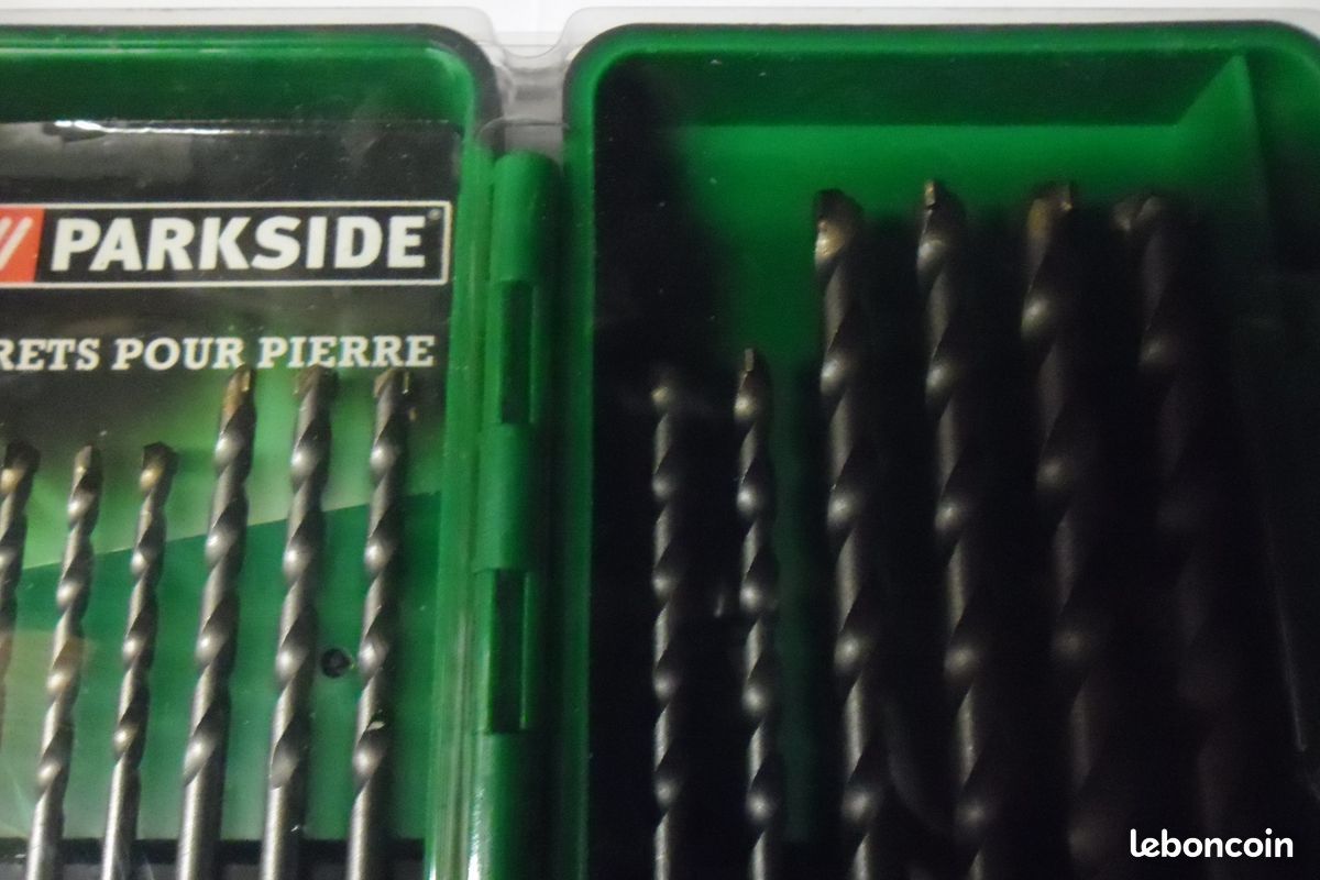 Coffret de 15 forets pierre parkside neuf (image 2)
