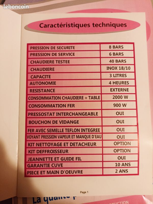 table à repasser sans fer luna vap Du repassage sans fer au salon de l'habitat à l'Axone de Montbéliard