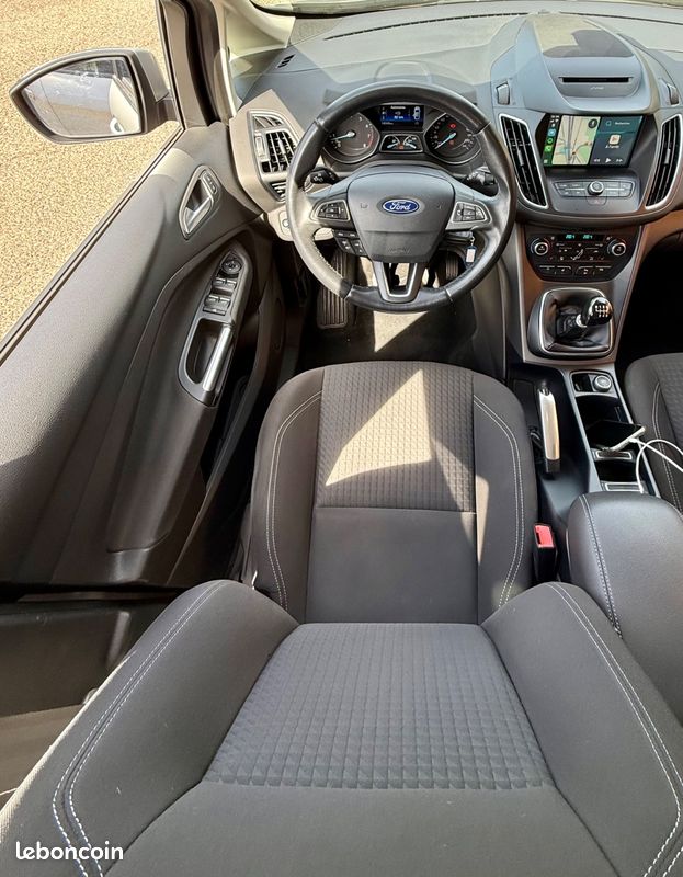 FORD FOCUS C-MAX 1.0 SCTI 125CH TITANIUM - CAR PLAY-SIEGES ET VOLANTS CHAUFFANTS-GARANTIe (image 20)