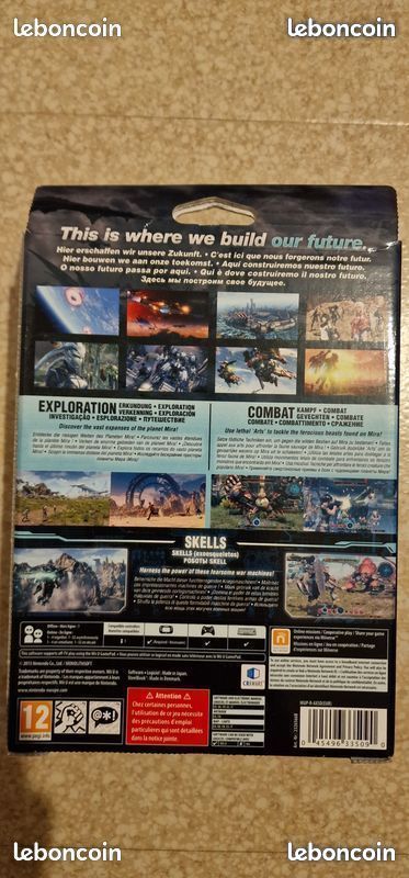 3 Xenoblade Chronicles X édition limitée Nintendo WiiU (image 2)