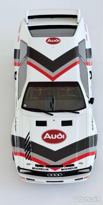 NEUF OttOmobile AUDI SPORT Quattro 1984 Pikes Peak 1er Mouton 1/18 Monté OT591 – Miniature 1:18 - Boîte + Surboîte - OT 591 Otto (image 5)