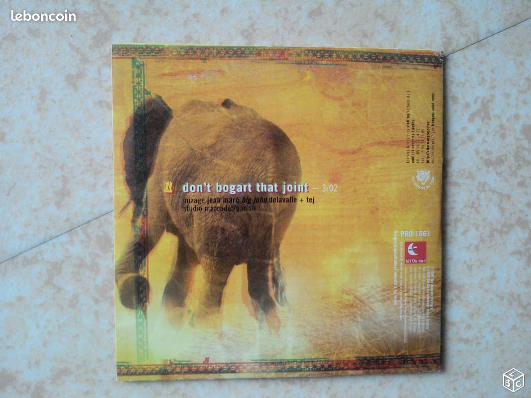 Éjectés - don't bogart that joint - cd single - ohbig (image 2)