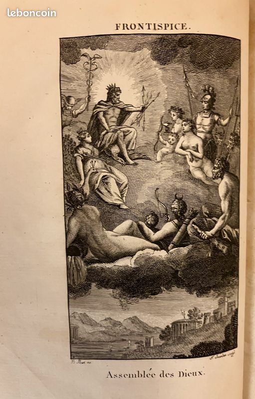 Ovide – Les Métamorphoses – Édition originale 1800 – 2 tomes illustrés (image 3)
