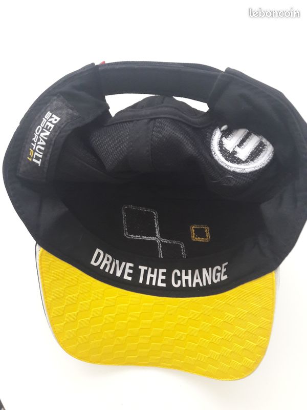 Casquette Renault Sport N7167 - Design California - Noir & Blanc - France - Collection