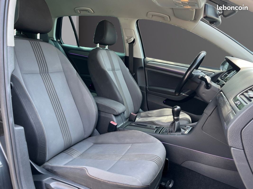 VOLKSWAGEN GOLF 7 VII 1.4 TSI 125 ALLSTAR MULTIFUEL - ACC - Caméra - Carplay - GARANTIE 12 MOIS (image 10)