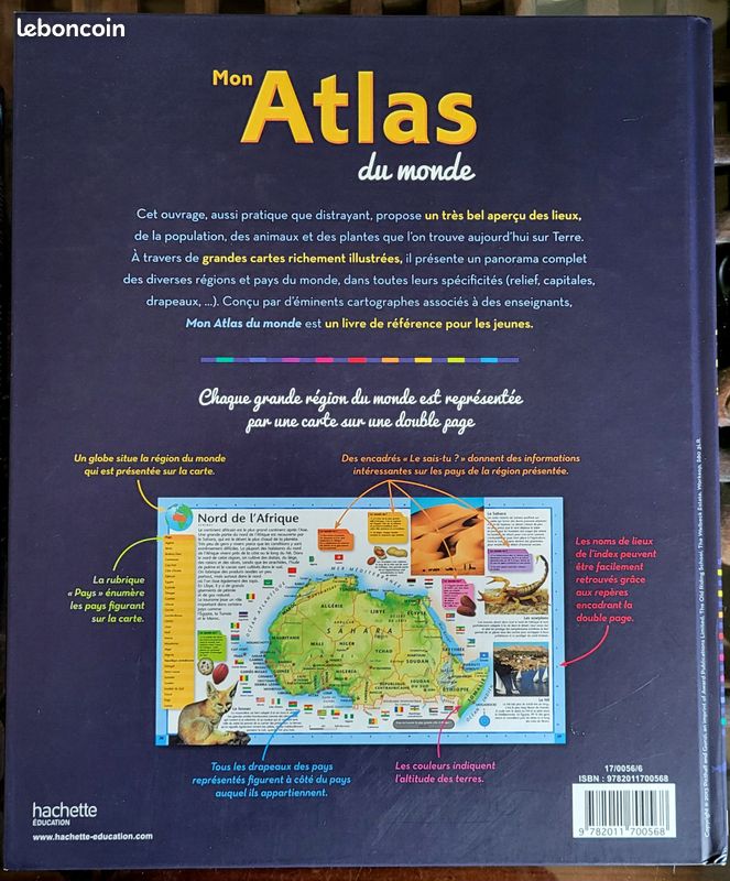 PREHISTOIRE + ATLAS + MYTHOLOGIE + NATURE lot de 4 livres éducatifs enfant / Ado (image 6)