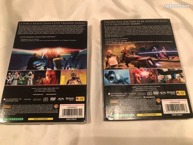 Coffret DVD saison et DVD Blu-ray Star Wars The Clone Wars