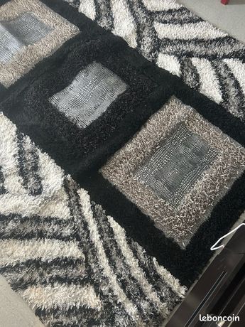 Tapis De Jeu Noir 58x40 Cm - Anti-Dérapant - Parfait Pour Cartes Et Pièces - Résistant