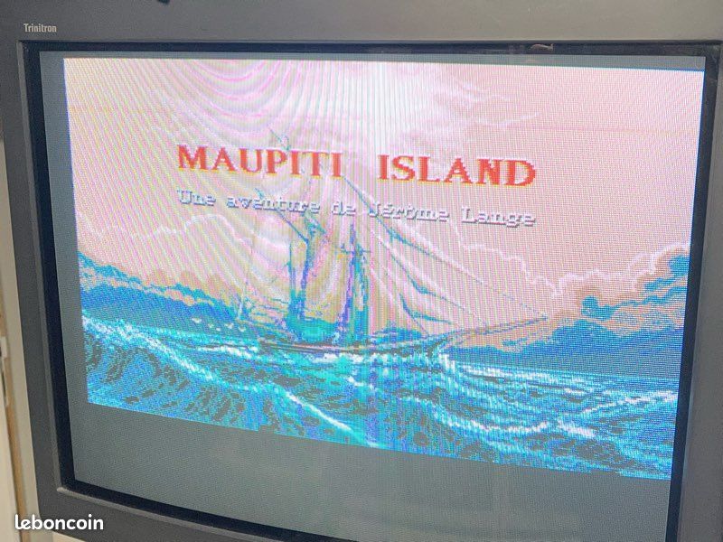 Jeu Amiga Maupiti Island (1990) - Lankhor - Complet Très Bon état