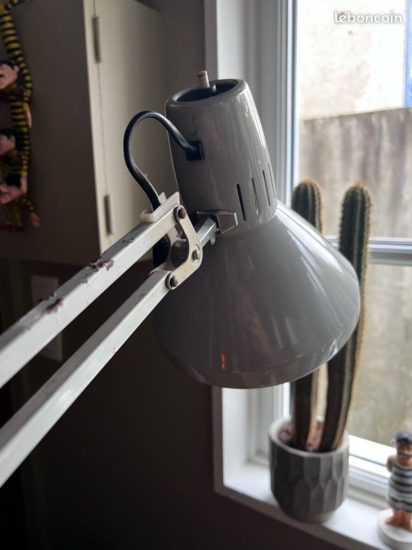 Lampe d’architecte - Ledu - blanche - vintage (image 7)