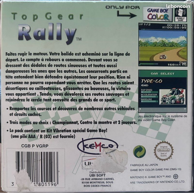 Top Gear Rally Nintendo (image 2)