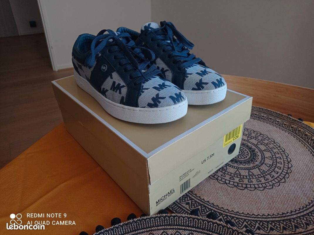 Baskets Michael Kors bleu marine (image 1)