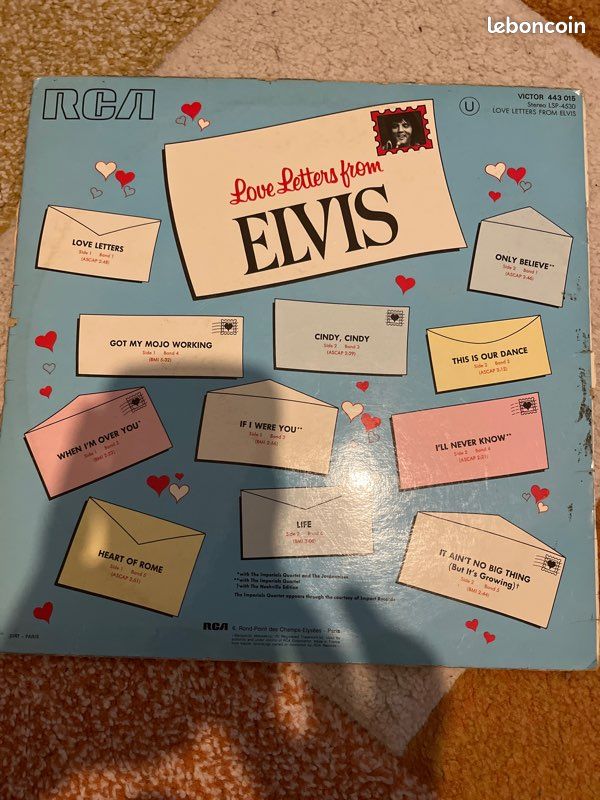 Vinyle Elvis presley (image 2)