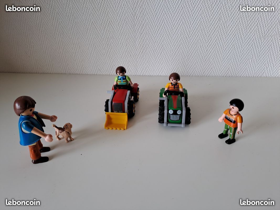 Playmobil divers lots ( , poney, lapins , savane, tracteur; animaux de la ferme) (image 2)
