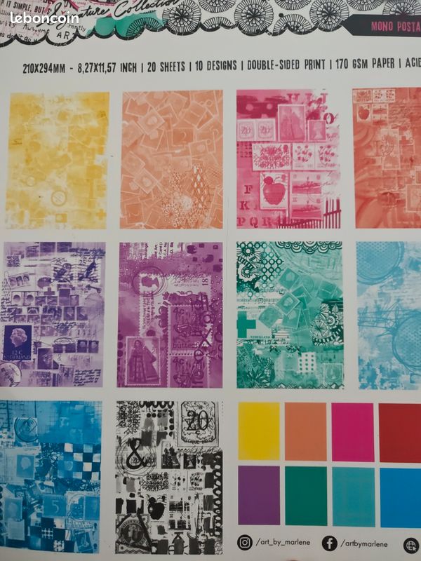 Bloc de papier crea (image 3)