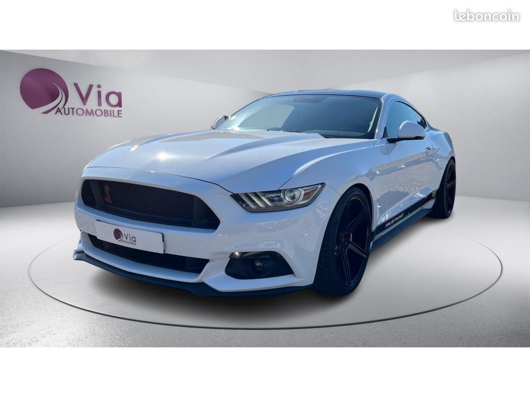 FORD MUSTANG Fastback 2.3 EcoBoost 317 COUPE - ENTRETIENS FORD / SIEGES CHAUFFANTS ET VENTILES / CAMERA DE RECUL (image 1)