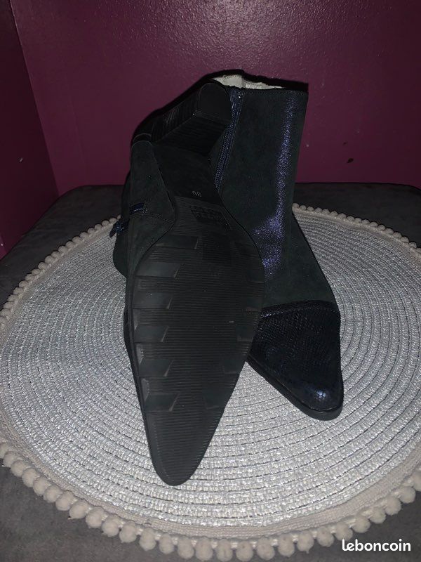 Boots femme cuir (image 6)