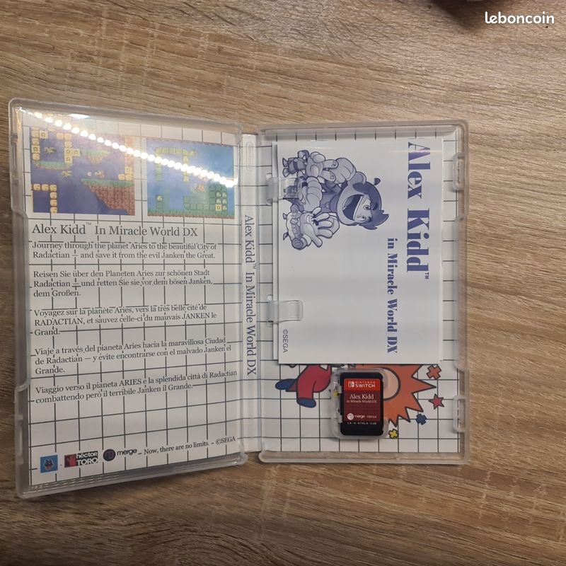 Alex Kidd in Miracle World DX Nintendo Switch Signature