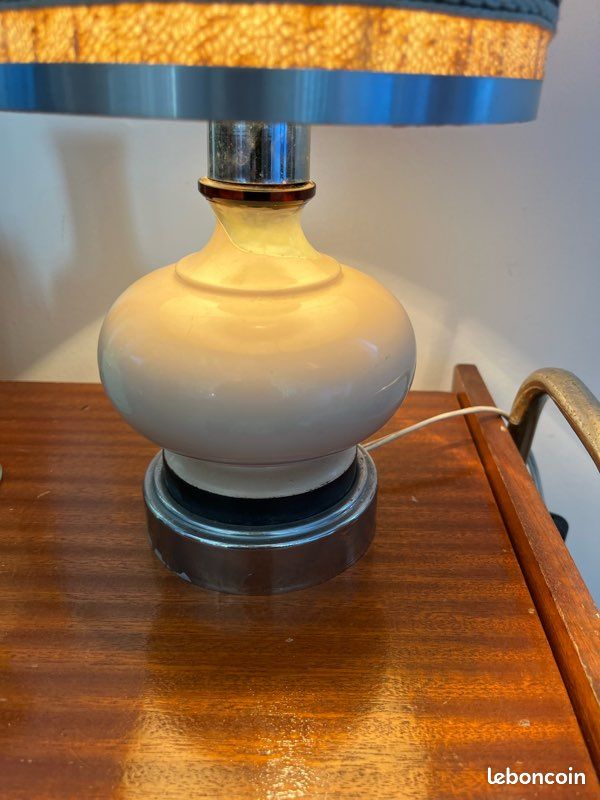 Lampe vintage année 70 rétro mid century (image 14)