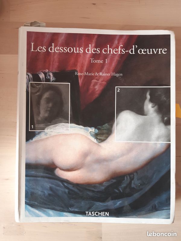Livre " Les dessous des chefs-d'oeuvre", tome 1 - Taschen (image 1)