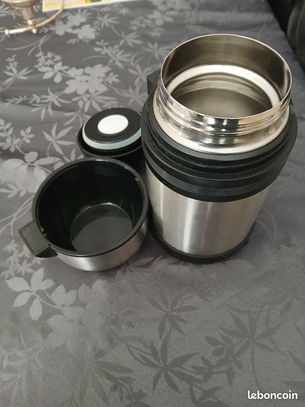Thermos aliment et sangle de maintien (image 1)